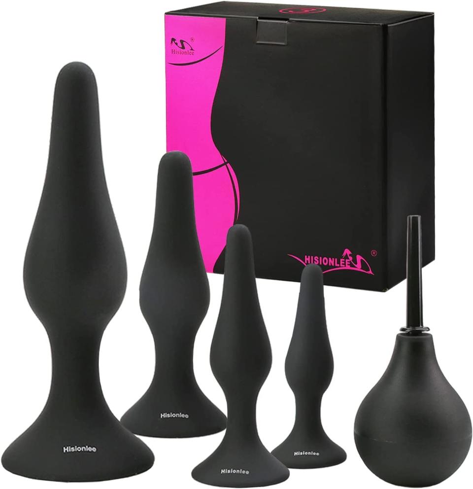 Hisionlee anal plug set, best sex toys for couples, best sex toys