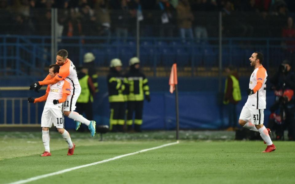 Shakhtar Donetsk beat Man City - AFP