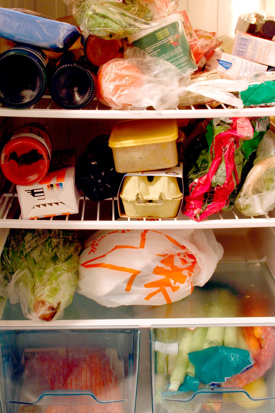 Clean out your fridge.