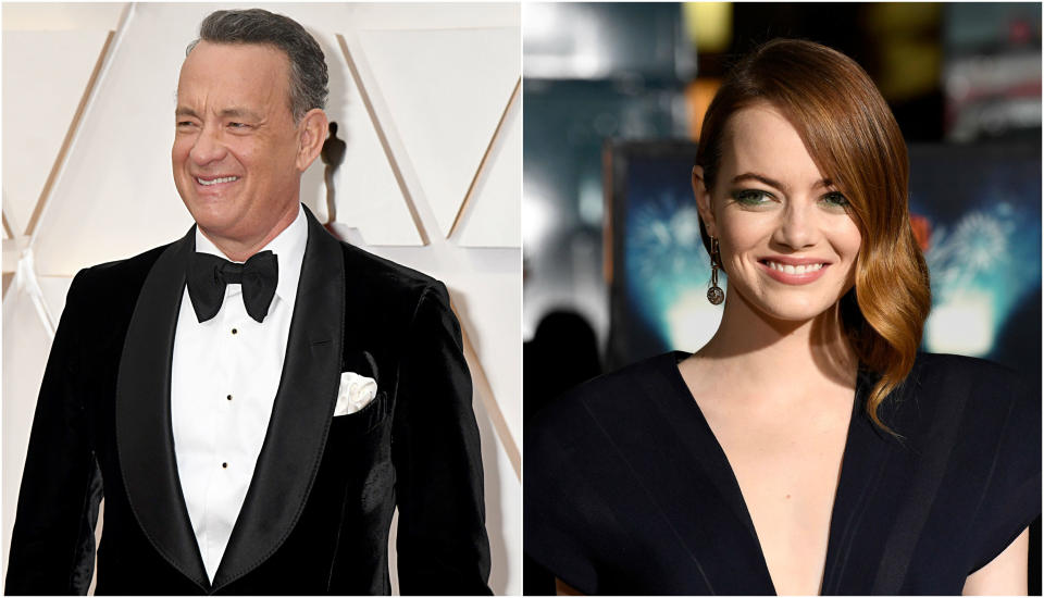 4. Tom Hanks y Emma Stone