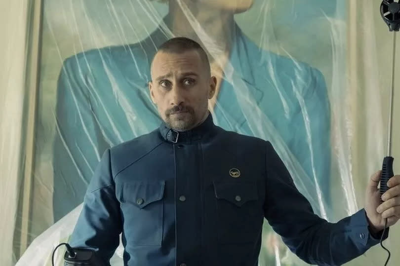 Belgian actor Matthias Schoenaerts stars in The Regime as Herbert Zubak