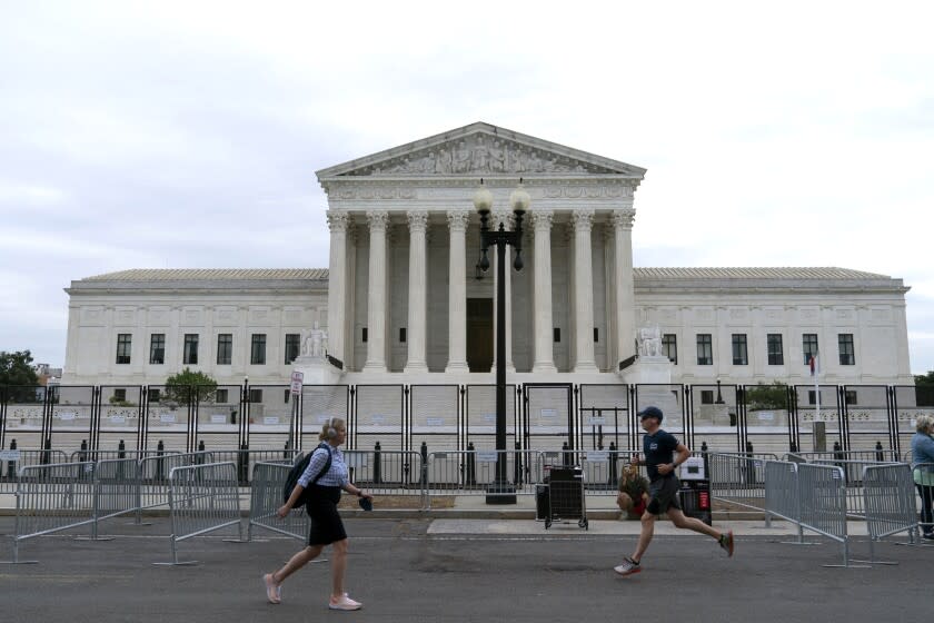 The U.S. Supreme Court, Tuesday, June 21, 2022 in Washington. (AP Photo/Jose Luis Magana)