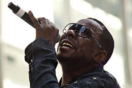 Singer Bobby Brown performs on NBC's "Today" show in New York, May 28, 2012. REUTERS/Andrew Burton