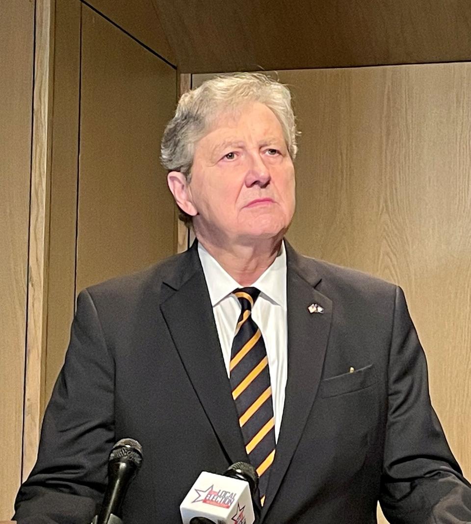 Republican U.S. Sen. John Kennedy qualified for reelection on Wednesday, July 20, 2022, for the Nov. 8 election.