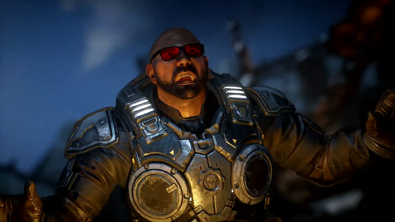 Dave Bautista Campaigns For Role In Upcoming Gears Of War Movie