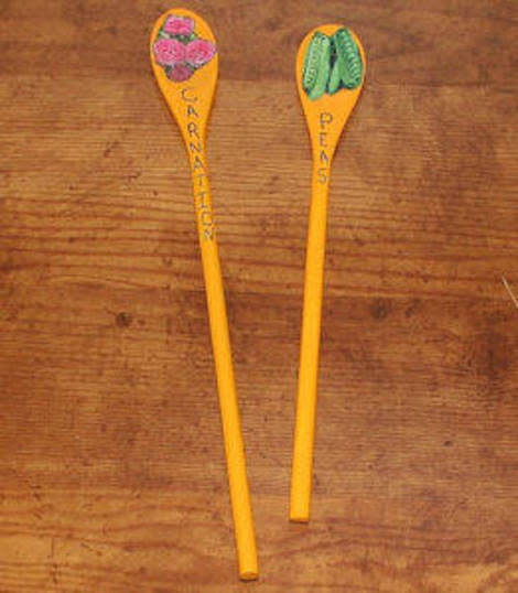 Wooden Spoon Garden Markers 