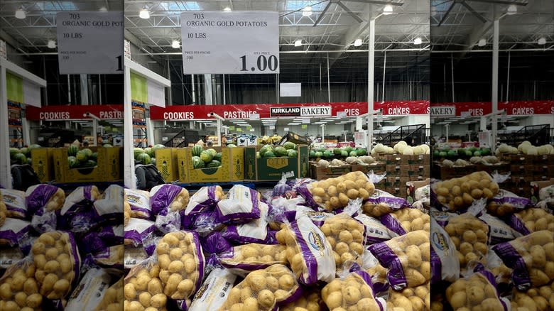 Costco potatoes priced at $1