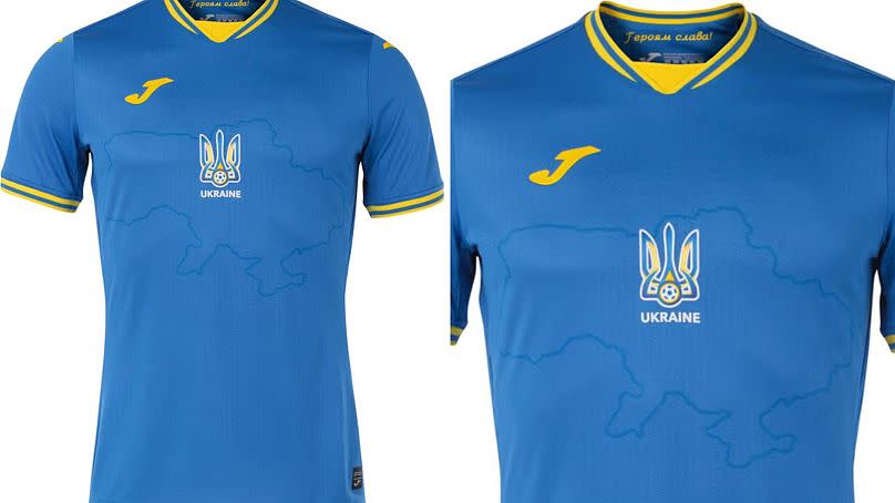 Ukraine - Away kit