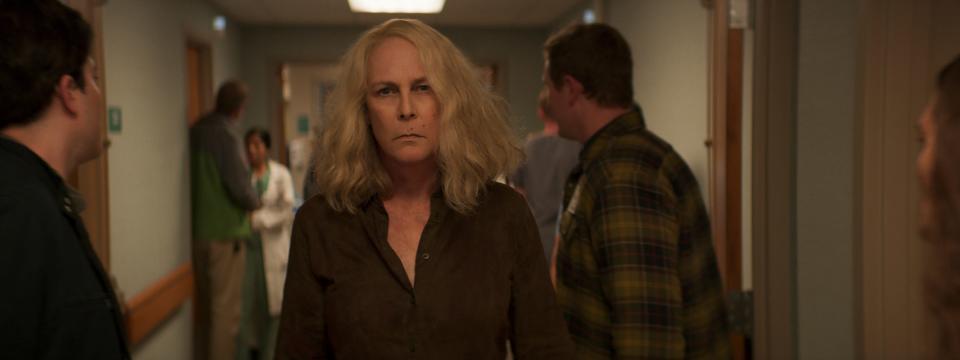 Laurie Strode (Jamie Lee Curtis) was out of action for "Halloween Kills" but returns for one final showdown with her longtime foe in "Halloween Ends."