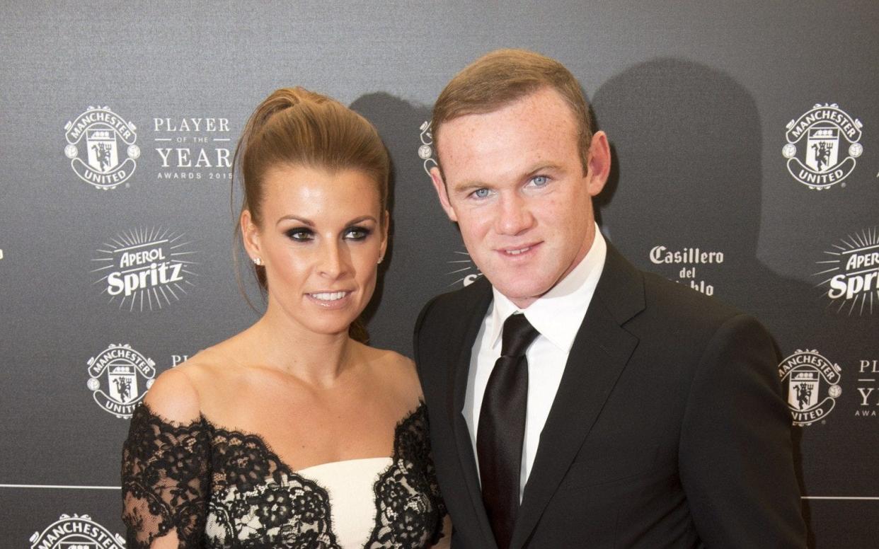 Coleen and Wayne Rooney married in 2008 and are expecting their fourth child - AFP