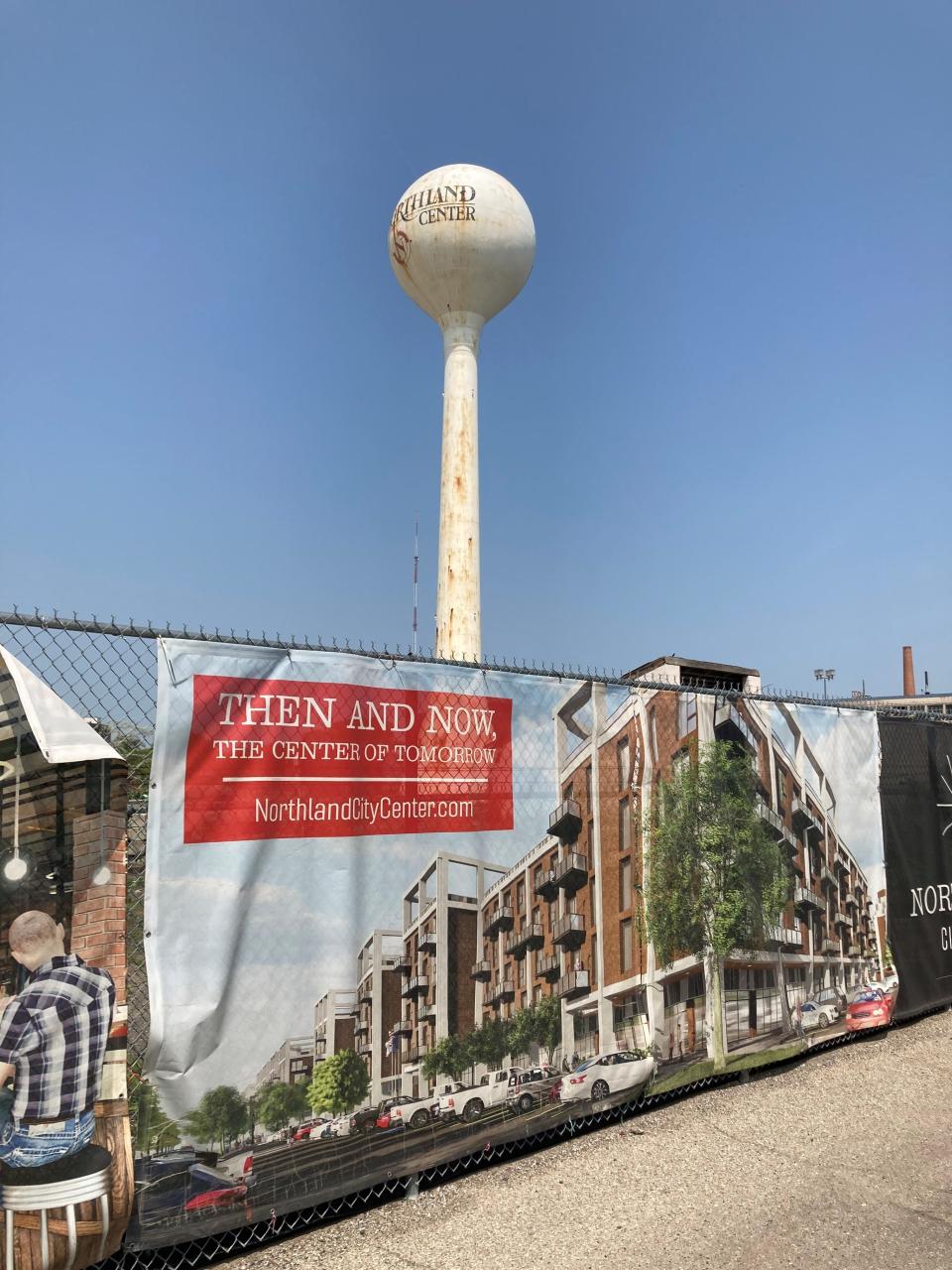 Construction is well underway on May 18, 2023 at the future Northland City Center in Southfield, the site of the former Northland mall.