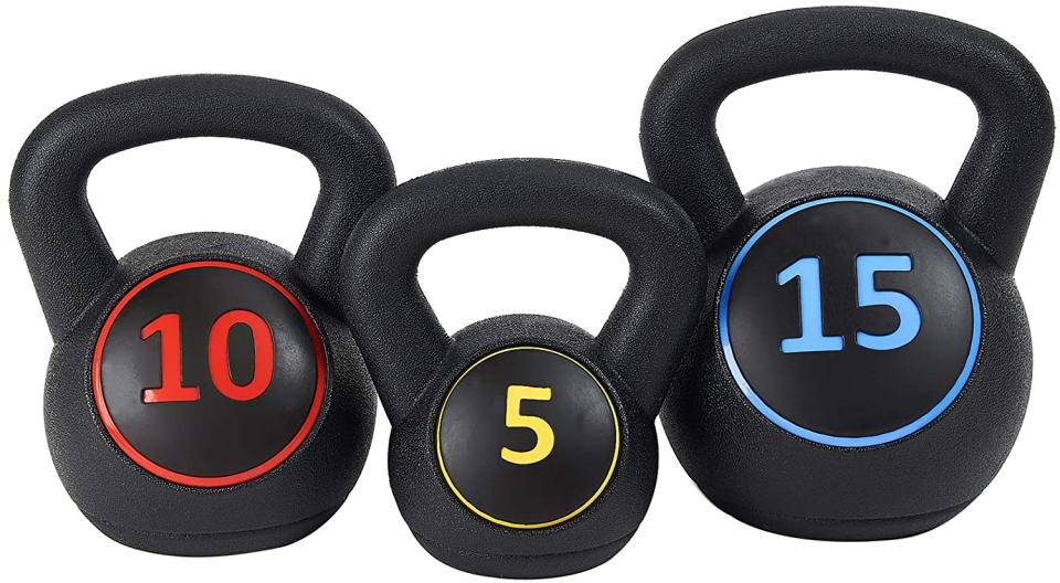 kettlebell set, fitness gifts