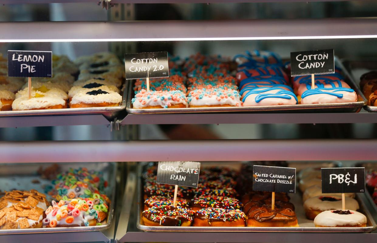 Hurts Donut opened its first Ohio location in Symmes Township on Wednesday.