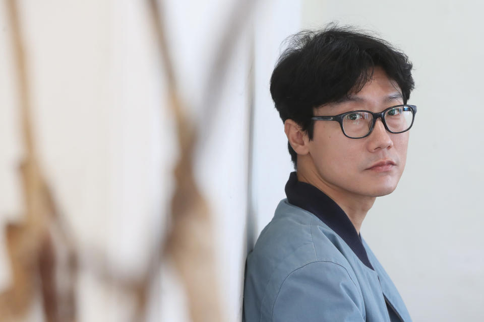 Der südkoreanische Regisseur Hwang Dong-hyuk: Er hat die Serie „Squid Game“ geschaffen. Foto: Yonhap News / ddp images