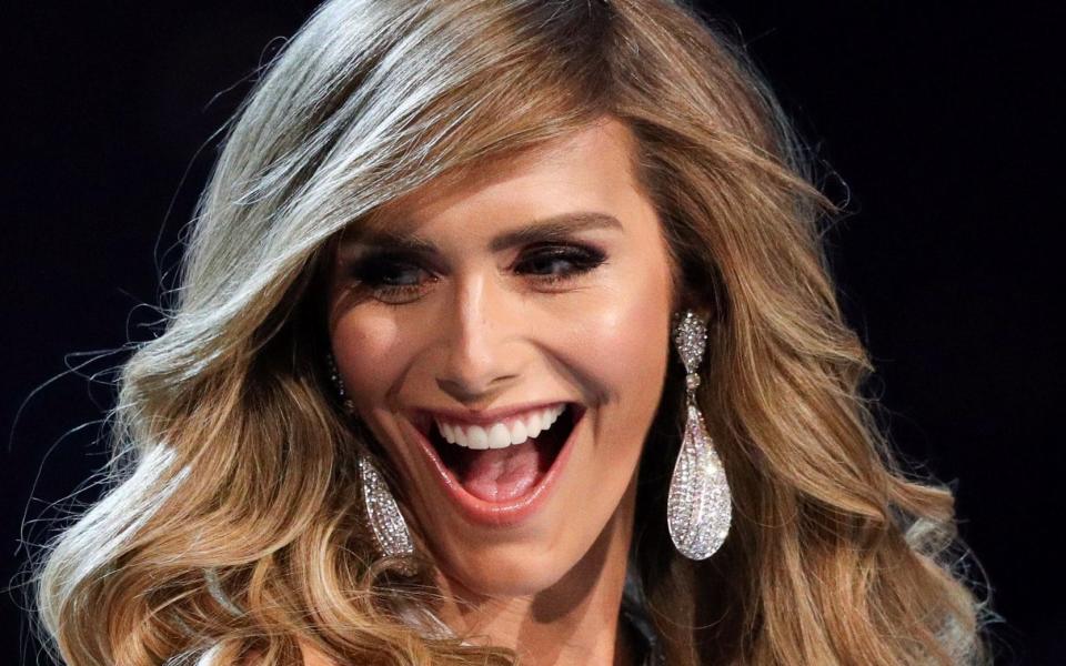 Miss Spain Angela Ponce is the first ever transgender contestant in Sunday's competition - REUTERS