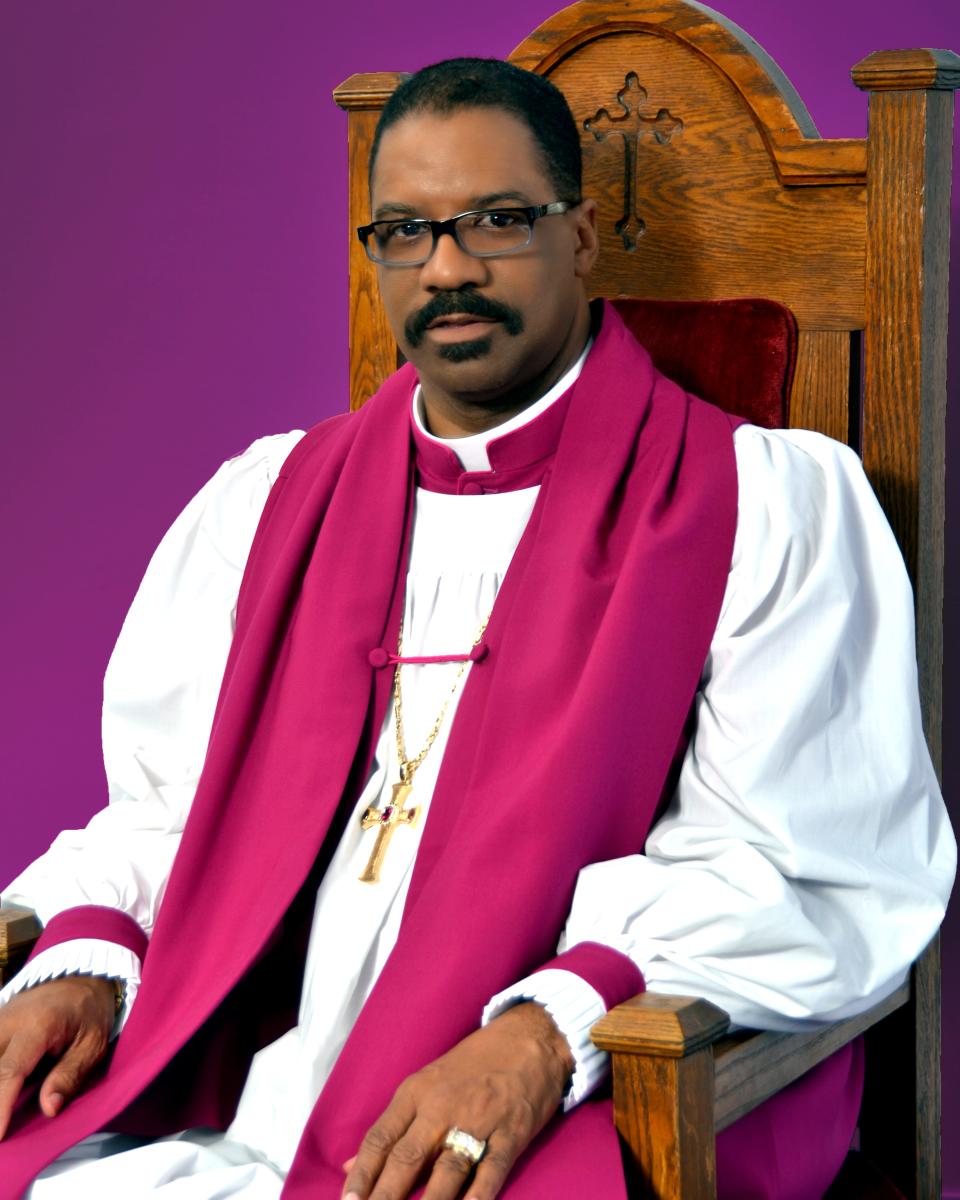 Bishop J. Drew Sheard, presiding bishop of the Church of God in Christ.