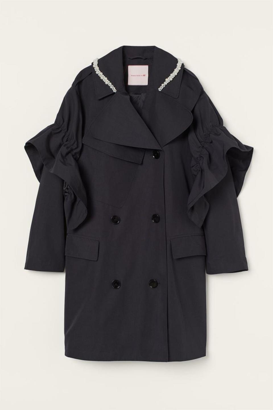 9) Oversized A-Line Coat