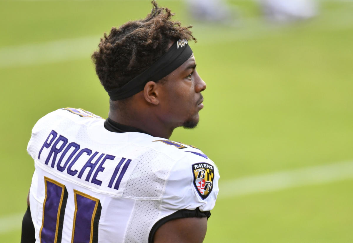 Ravens WR James Proche II signals jersey number change with post on  Instagram