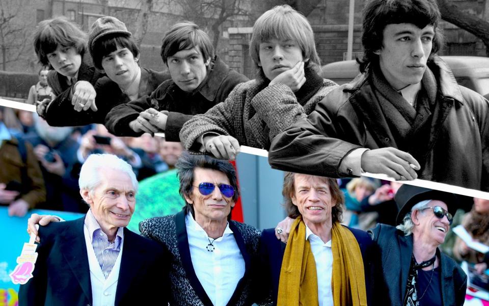 Die Stones - damals und heute