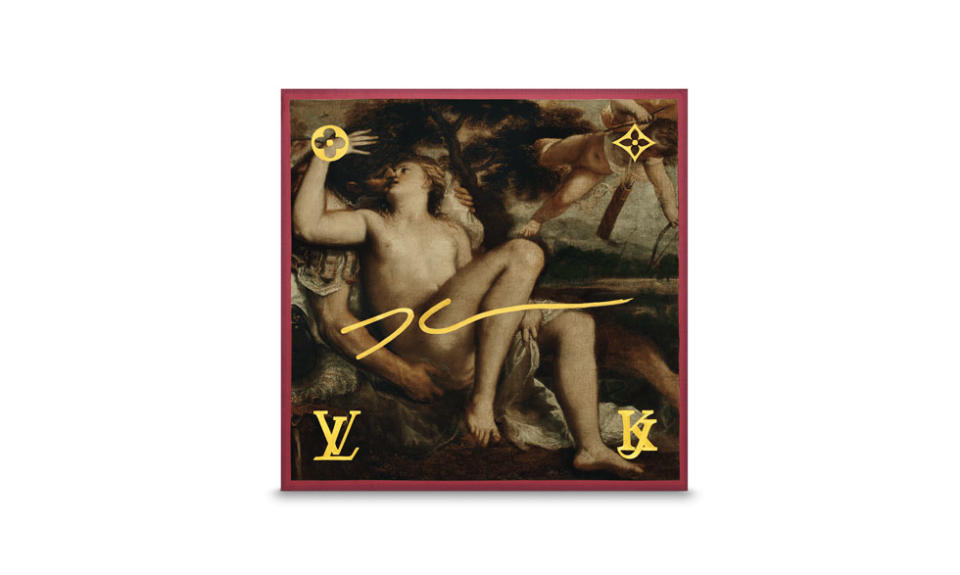 Louis Vuitton x Jeff Koons ‘Titian’ Scarf