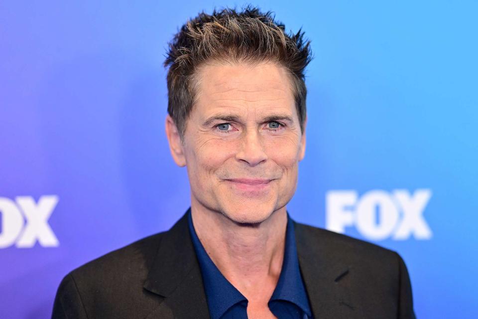<p>Roy Rochlin/Getty </p> Rob Lowe on May 13, 2024