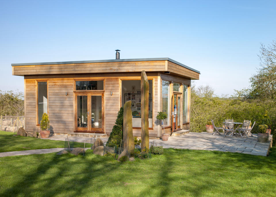 A modern garden office. Photo: Getty