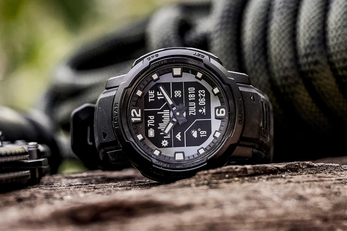 Garmin s Instinct Crossover is a rugged hybrid smartwatch with a