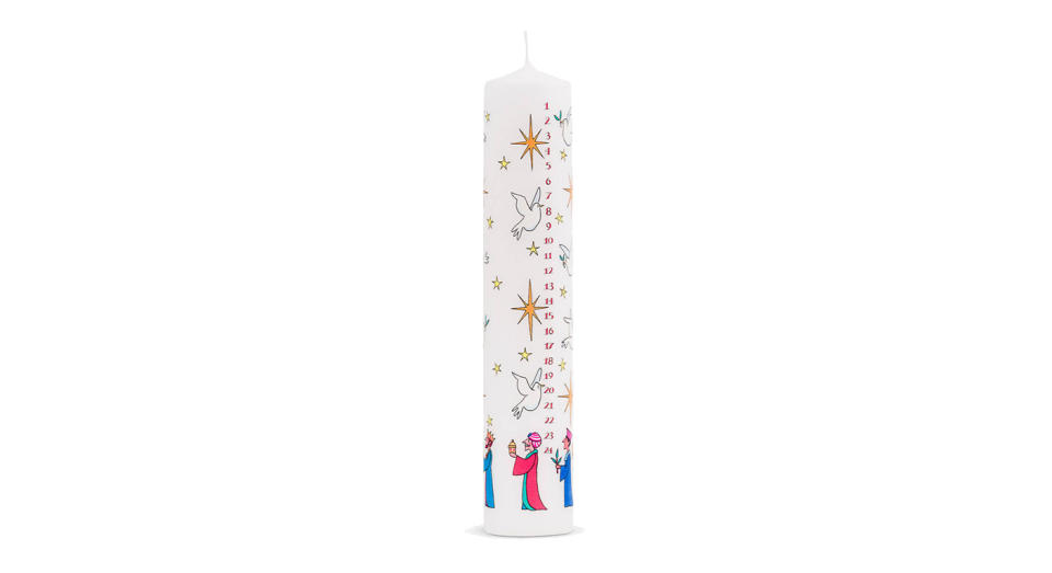 Wise Men Advent Pillar Candle