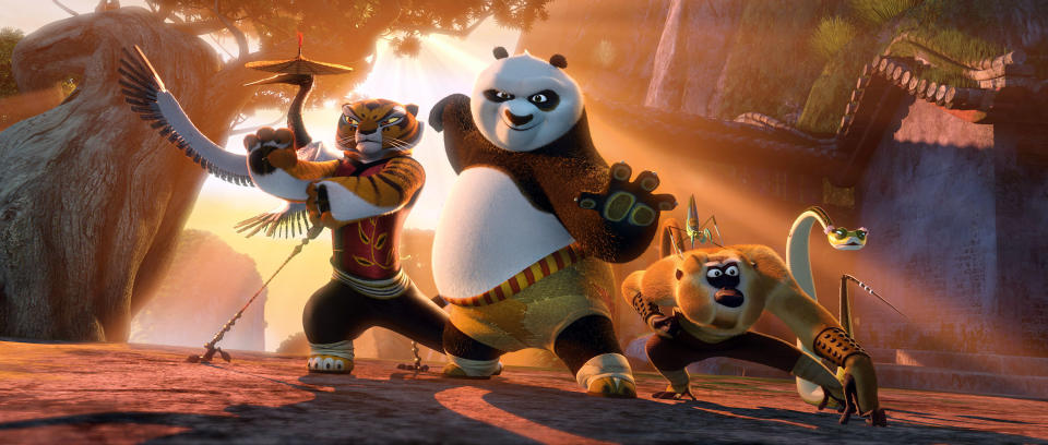 Screenshot from "Kung Fu Panda 2"