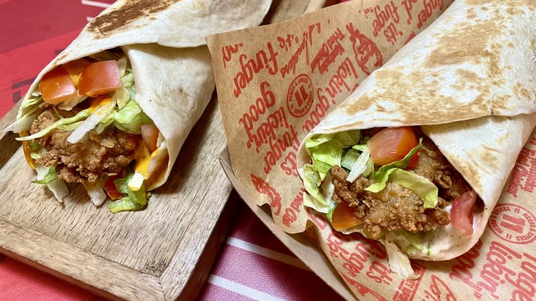 KFC's new Classic Twister Wrap and Spicy Twister Wrap