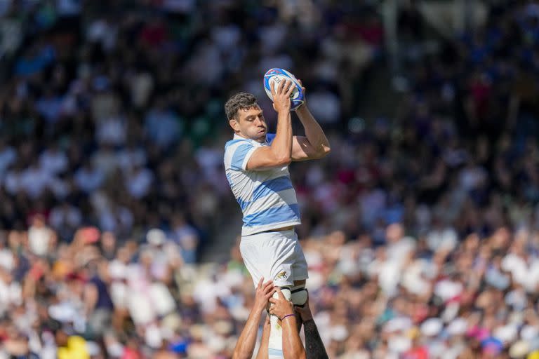 Guido Petti es uno de los elegidos por el head coach Michael Cheika para iniciar el partido ante Japón