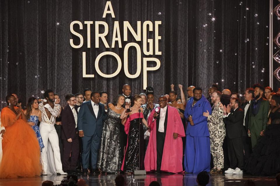 Barbara Whitman and the cast and crew of "A Strange Loop" at THE 75TH ANNUAL TONY AWARDS, live from Radio City Music Hall