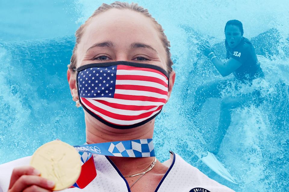 Team USA's Carissa Moore Just Won the FirstEver Gold Medal In Women's