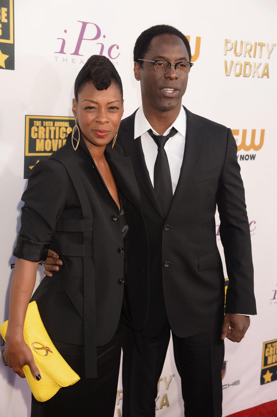 Isaiah Washington y Jenisa Garland