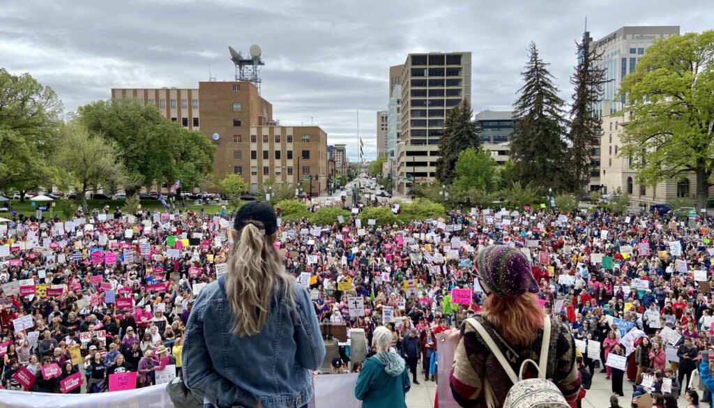 Bans Off Our Bodies abortion rights march in Boise