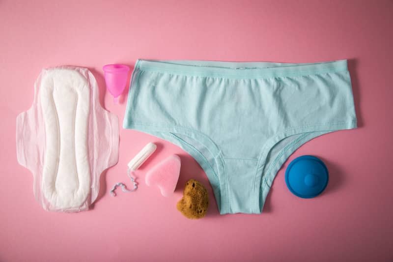 Pads, briefs, sponges, cups, tampons: the choice of period products is getting bigger and bigger. And there are more and more sustainable options. Christin Klose/dpa