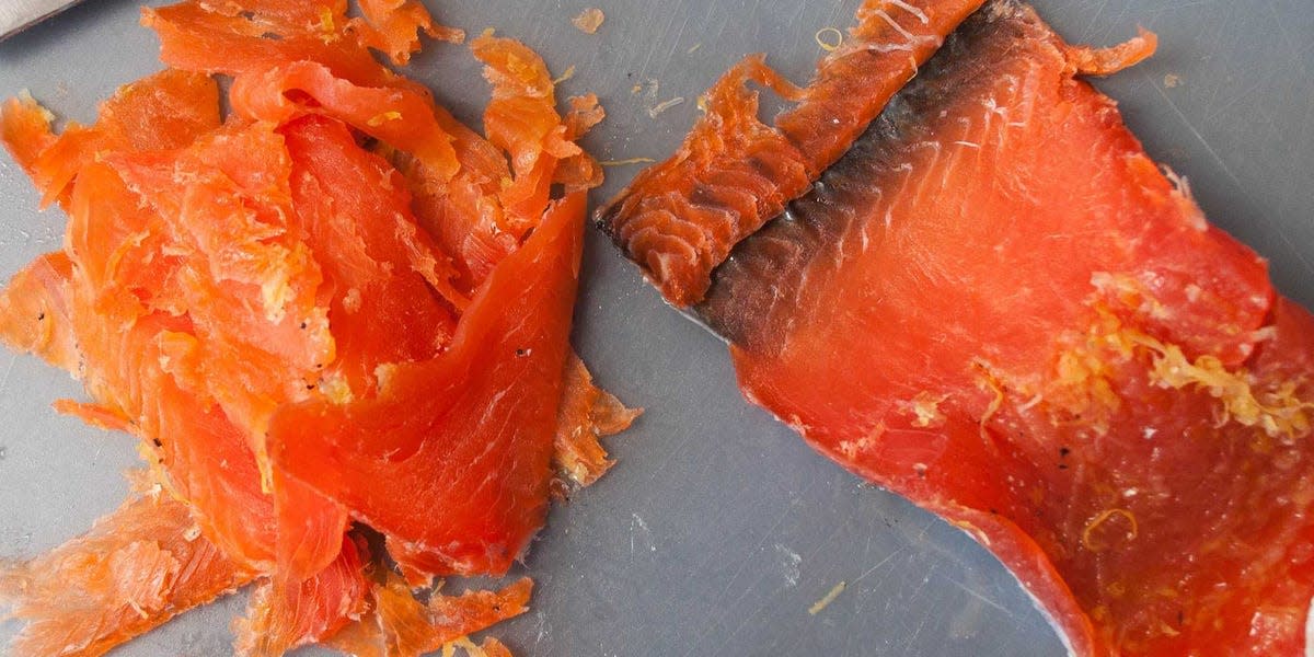 salmon lox