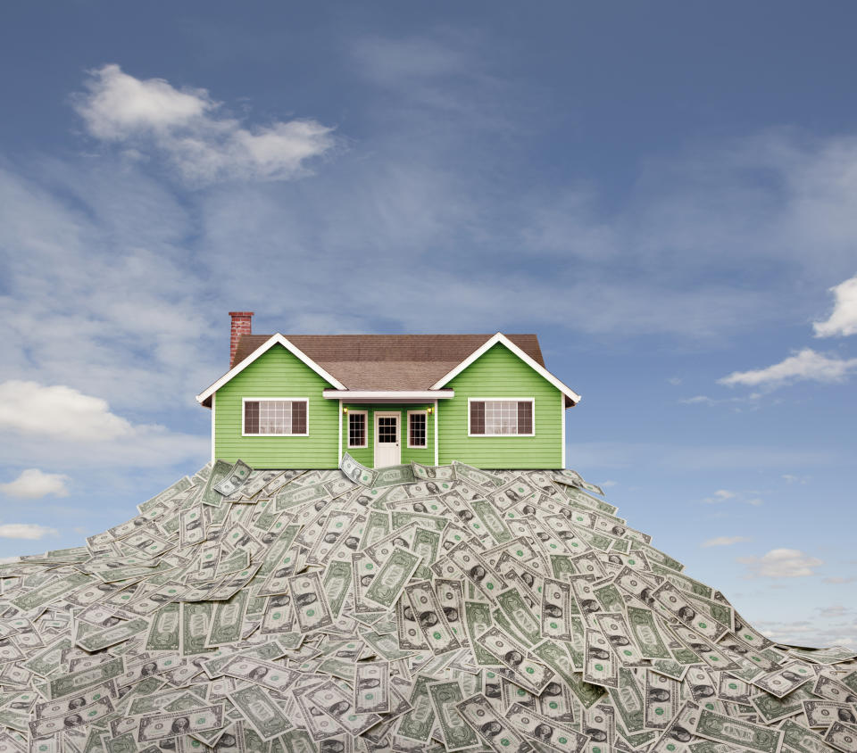 La vivienda es cada vez más inalcanzable para muchos ciudadanos estadounidenses. Foto: Getty Images. 
