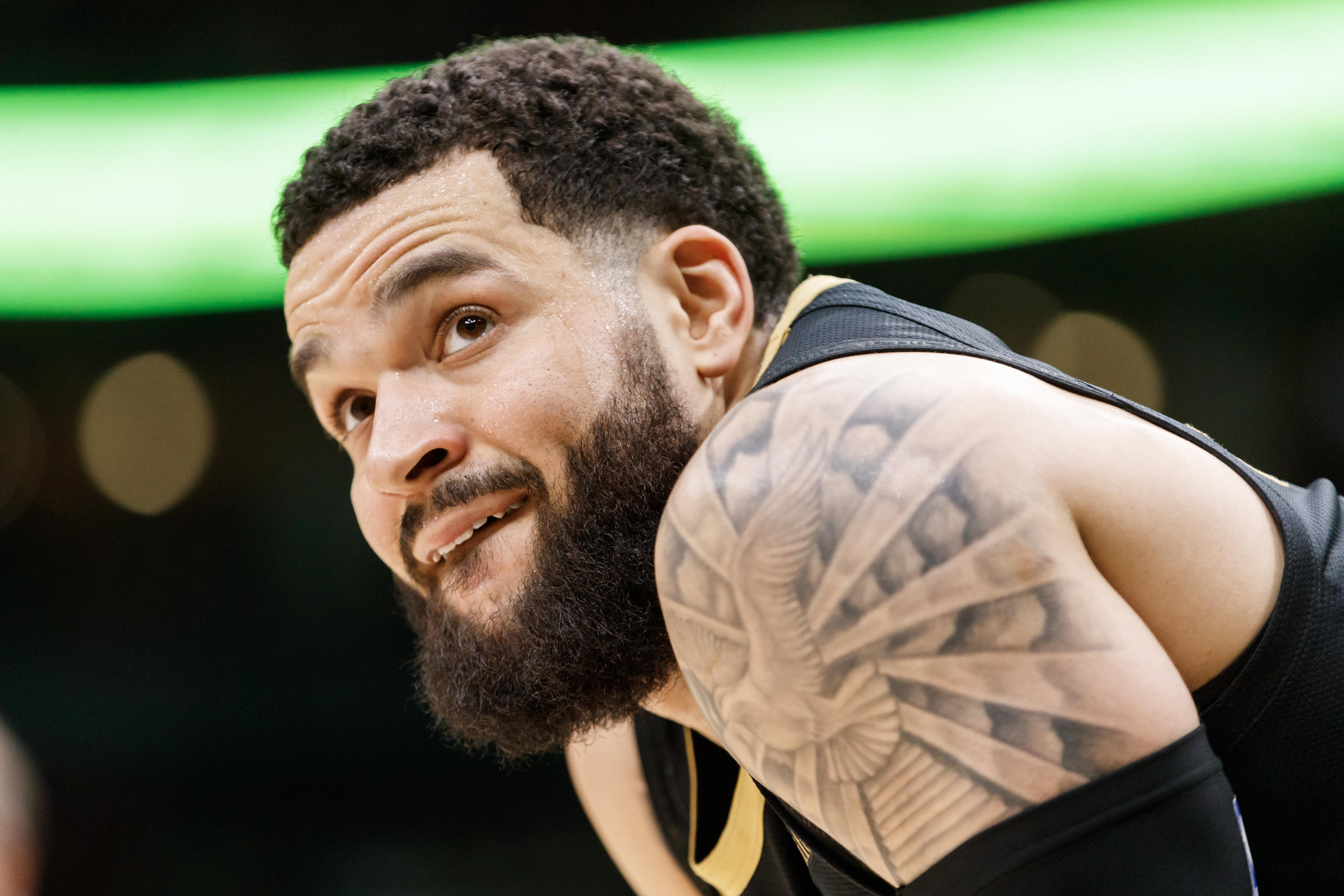 Fred VanVleet and the Houston Rockets will face his former team, the Toronto Raptors. (Cole Burston/Getty Images)