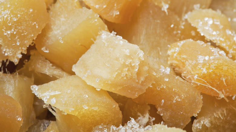 Candied ginger