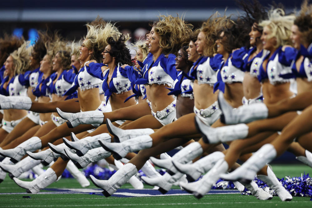 Cowboys cheerleaders paid $2.4 million over exec's alleged locker room  filming