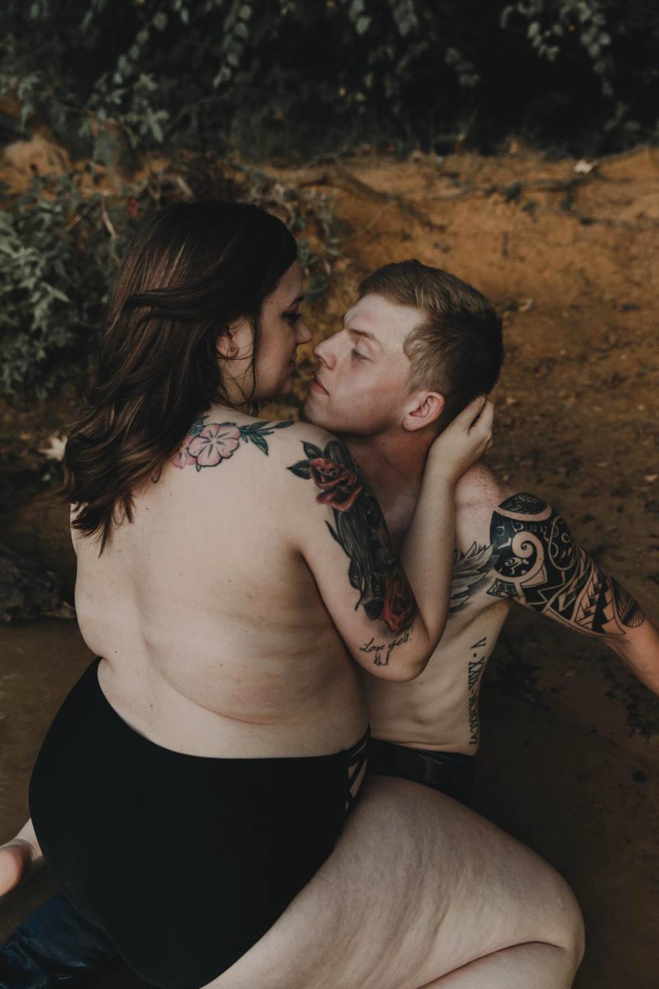 Couple’s viral boudoir shoot proves body positivity is beautiful