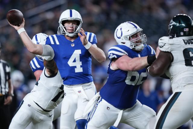 Colts rookie QB Anthony Richardson shows improved confidence, poise in  preseason finale vs. Eagles