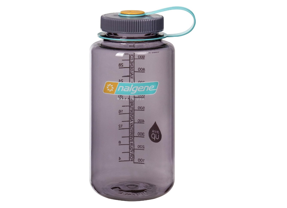 A photo of Nalgene Wide Mouth Sustain Water Bottle, 32oz, Aubergine. (PHOTO: Amazon Singapore)