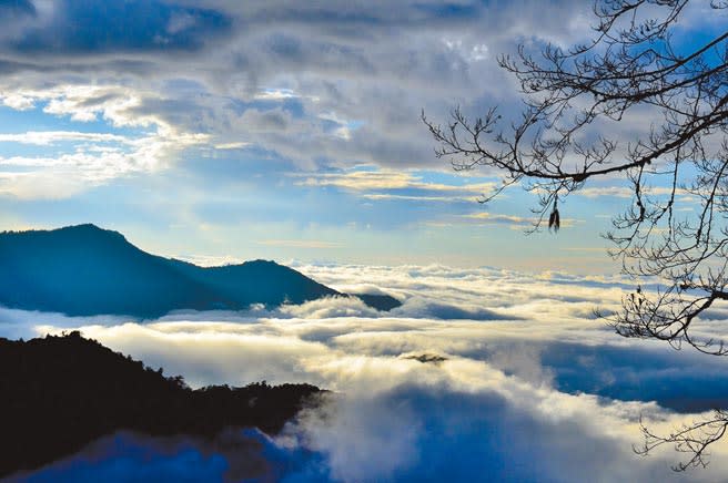 南橫公路全線有條件通車後，壯麗的雲海是必賞美景。（莊哲權攝）