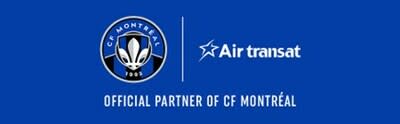 Air Transat becomes an official partner of CF Montréal (CNW Group/Transat A.T. Inc.)