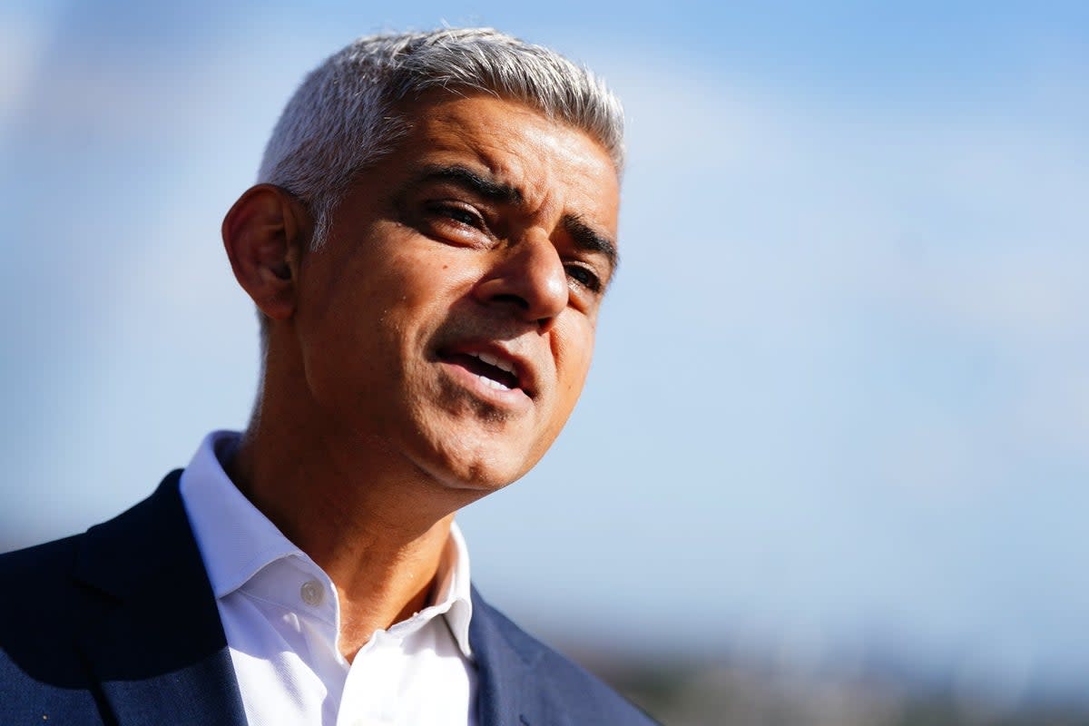 ‘I am asking for their help so that we don’t wake up in six weeks’ time to find our city’s cherished values at serious risk,’ Sadiq Khan writes in The Independent  (PA Wire)