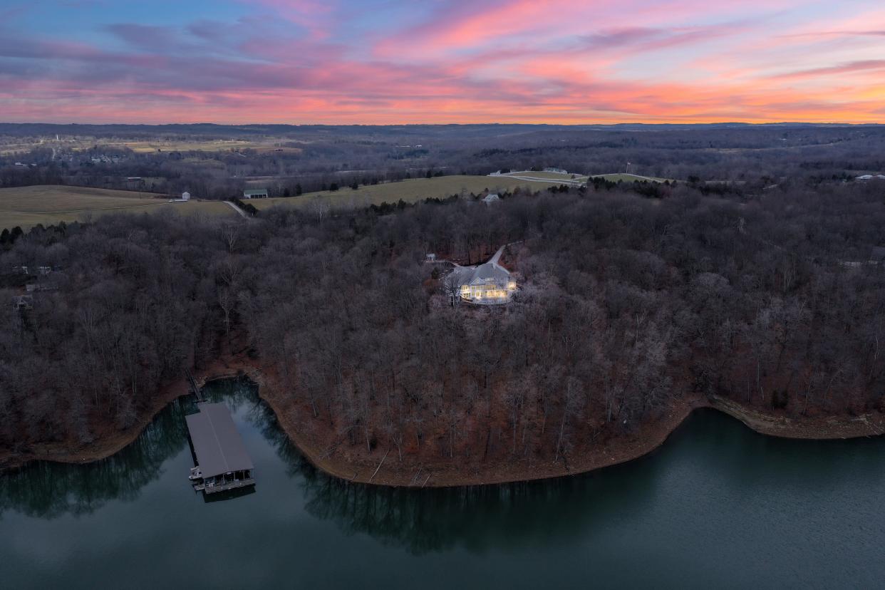 The most expensive home sold in Monroe County in 2023 features lots of space, high craftsmanship, high-end appliances and views of Lake Monroe.