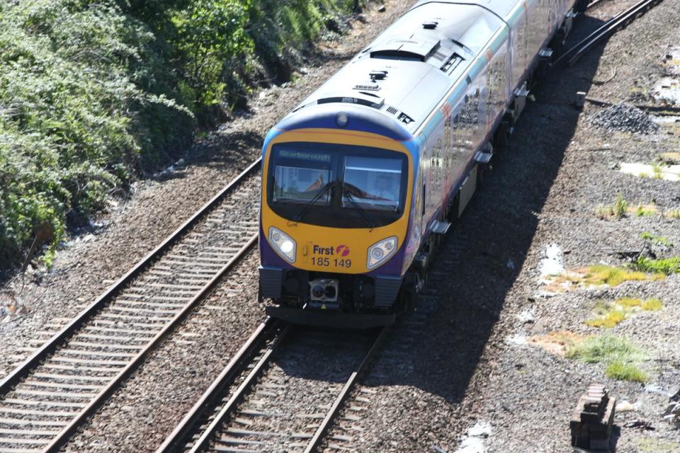 Rail passengers are being warned of significant disruption to services over the bank holiday weekend because of striking workers (Peter Byrne/PA) (PA Archive)