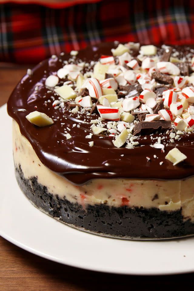 Chocolate Peppermint Cheesecake